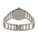 Buy Shop Calvin Klein Stately Pink Mother of Pearl Dial Silver Steel Strap Watch for Women - K3G2312E USA Online