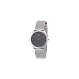 Buy Shop Calvin Klein Minimal Grey Dial Silver Mesh Bracelet Watch for Men - K3M52154 USA Online