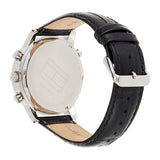 Buy Shop Tommy Hilfiger Harrison Chronograph Black Dial Black Leather Strap Watch for Men - 1790875 USA Online