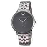 Buy Shop Emporio Armani Classic Quartz Black Dial Silver Steel Strap Watch For Men - AR11161 USA Online