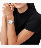 Buy Shop Michael Kors Darci Silver Dial Silver Stainless Steel Strap Watch for Women - MK3364 USA Online