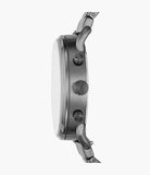 Buy Shop Fossil The Commuter Black Dial Grey Steel Strap Watch for Men - FS5400 USA Online