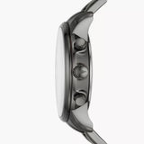 Buy Shop Fossil Goodwin Chrono Analog Black Dial Grey Steel Strap Watch for Men - FS5518 USA Online