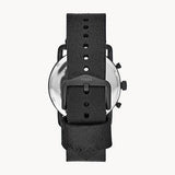 Buy Shop Fossil Commuter Black Dial Black Leather Strap Watch for for Men - FS5504 USA Online