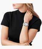 Buy Shop Michael Kors Bradshaw Chronograph Silver Dial Silver Steel Strap Watch for Women - MK6174 USA Online