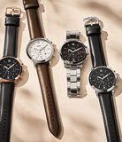 Buy Shop Fossil Neutra Chronograph Black Dial Black Leather Strap Watch for Men - FS5381 USA Online