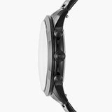 Buy Shop Fossil Townsman Chronograph Black Dial Black Steel Strap Watch for Men - FS5379 USA Online