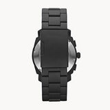 Buy Shop Fossil Machine Chronograph Black Dial Black Steel Strap Watch for Men - FS4682 USA Online