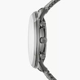 Buy Shop Fossil Neutra Chronograph Blue Dial Silver Mesh Bracelet Watch for Men - FS5383 USA Online