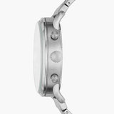 Buy Shop Fossil The Commuter Black Dial Silver Steel Strap Watch for Men - FS5399 USA Online