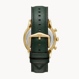 Buy Shop Fossil Townsman Chronograph Green Dial Green Leather Strap Watch for Men - FS5599 USA Online