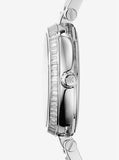 Buy Shop Michael Kors Skylar Quartz Blue Dial Silver Steel Strap Watch For Women - MK5988 USA Online