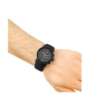 Buy Shop Hugo Boss Modern Black Dial Black Rubber Strap Watch for Men - 1512639 USA Online