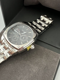 Buy Shop Bulova Classic Collection Multifunction Grey Dial Silver Steel Strap Watch for Men - 96C148 USA Online