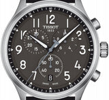 Buy Shop Tissot Chrono XL Vintage Quartz Black Dial Black Leather Strap Watch For Men - T116.617.16.062.00 USA Online