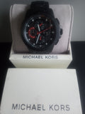 Buy Shop Michael Kors Ryker Chronograph Black Dial Black Steel Strap Watch For Men - MK8529 USA Online