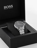 Buy Shop Hugo Boss Oxygen Grey Dial Silver Steel Strap Watch for Men - 1513596 USA Online
