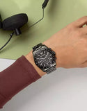Buy Shop Emporio Armani Sportivo Quartz Black Dial Black Steel Strap Watch For Men - AR11027 USA Online