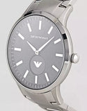 Buy Shop Emporio Armani Renato Quartz Black Dial Silver Steel Strap Watch For Men - AR11118 USA Online
