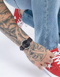 Buy Shop Emporio Armani Kappa Quartz Black Dial Brown Leather Strap Watch For Men - AR11153 USA Online