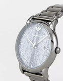 Buy Shop Emporio Armani Luigi Analog Grey Dial Grey Steel Strap Watch For Men - AR11155 USA Online