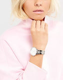 Buy Shop Michael Kors Jaryn Quartz Silver Dial Silver Steel Strap Watch For Women - MK3499 USA Online