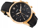 Buy Shop Fossil Neutra Chronograph Black Dial Black Leather Strap Watch for Men - FS5381 USA Online