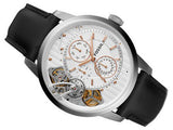 Buy Shop Fossil Townsman Twist Multifunction White Dial Black Leather Strap Watch for Men - ME1164 USA Online