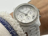 Buy Shop Michael Kors Runway White Dial White Steel Strap Watch for Women - MK5188 USA Online