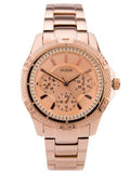 Buy Shop Guess Phantom Mini Rose Gold Dial Rose Gold Steel Strap Watch for Women - W0235L3 USA Online
