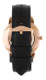 Buy Shop Fossil The Minimalist Black Dial Black Leather Strap Watch for Men - FS5376 USA Online