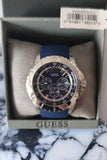 Buy Shop Guess Maverick Black Dial Rubber Strap Watch for Men - W0485G3 USA Online