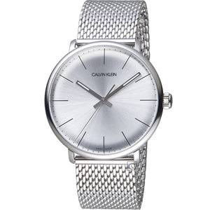 Buy Shop Calvin Klein White Dial Silver Mesh Bracelet Watch for Women - K8M21126 USA Online