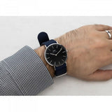 Buy Shop Daniel Wellington Classic Bayswater Black Dial Black NATO Strap Watch For Men - DW00100278 USA Online
