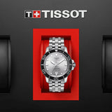 Tissot Seastar 1000 Powermatic 80 Silver Dial Silver Steel Strap Watch For Men - T120.407.11.031.00