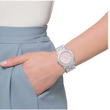Buy Shop Marc Jacobs Amy Life Pink Dial Silver Steel Strap Watch for Women - MBM3300 USA Online