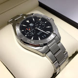Buy Shop Tag Heuer Aquaracer Quartz Black Dial Silver Steel Strap Watch for Men - WAY111Z.BA0928 USA Online