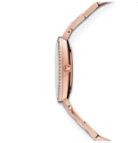 Buy Shop Swarovski Cosmopolitan Diamond Powder Silver Dial Rose Gold Steel Strap Watch for Women - 5517803 USA Online