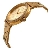 Buy Shop Michael Kors Nia Quartz Gold Dial Gold Steel Strap Watch For Women - MK3989 USA Online