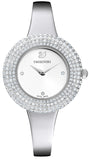 Swarovski Crystal Rose Silver Dial Silver Steel Strap Watch for Women - 5483853