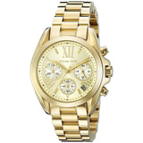 Buy Shop Michael Kors Bradshaw Gold Dial Gold Steel Strap Watch for Women - MK5798 USA Online