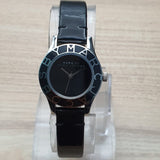 Buy Shop Marc Jacobs Blade Black Dial Black Leather Strap Watch for Women - MBM1082 USA Online