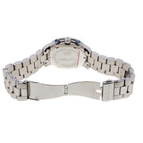 Buy Shop Michael Kors Hunger Stop 100 Series Navy Blue Dial Silver Steel Strap Watch for Women - MK5814 USA Online