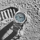 Buy Shop D1 Milano Pluto Ultra Thin Silver Dial Silver Steel Strap Watch for Men - D1-UTBJ18 USA Online