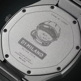 Buy Shop D1 Milano Pluto Ultra Thin Silver Dial Silver Steel Strap Watch for Men - D1-UTBJ18 USA Online