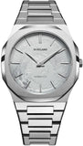 Buy Shop D1 Milano Pluto Ultra Thin Silver Dial Silver Steel Strap Watch for Men - D1-UTBJ18 USA Online