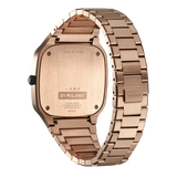 Buy Shop D1 Milano Square Champagne Gold Dial Gold Steel Strap Watch for Unisex - D1-SQBJ04 USA Online