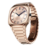 Buy Shop D1 Milano Square Champagne Gold Dial Gold Steel Strap Watch for Unisex - D1-SQBJ04 USA Online