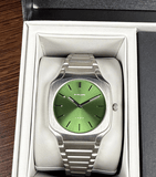 Buy Shop D1 Milano Square Eden Green Dial Silver Steel Strap Watch for Men - D1-SQBJ06 USA Online