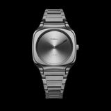 Buy Shop D1 Milano Square Gray Dial Grey Steel Strap Watch for Men - D1-SQBJ11 USA Online